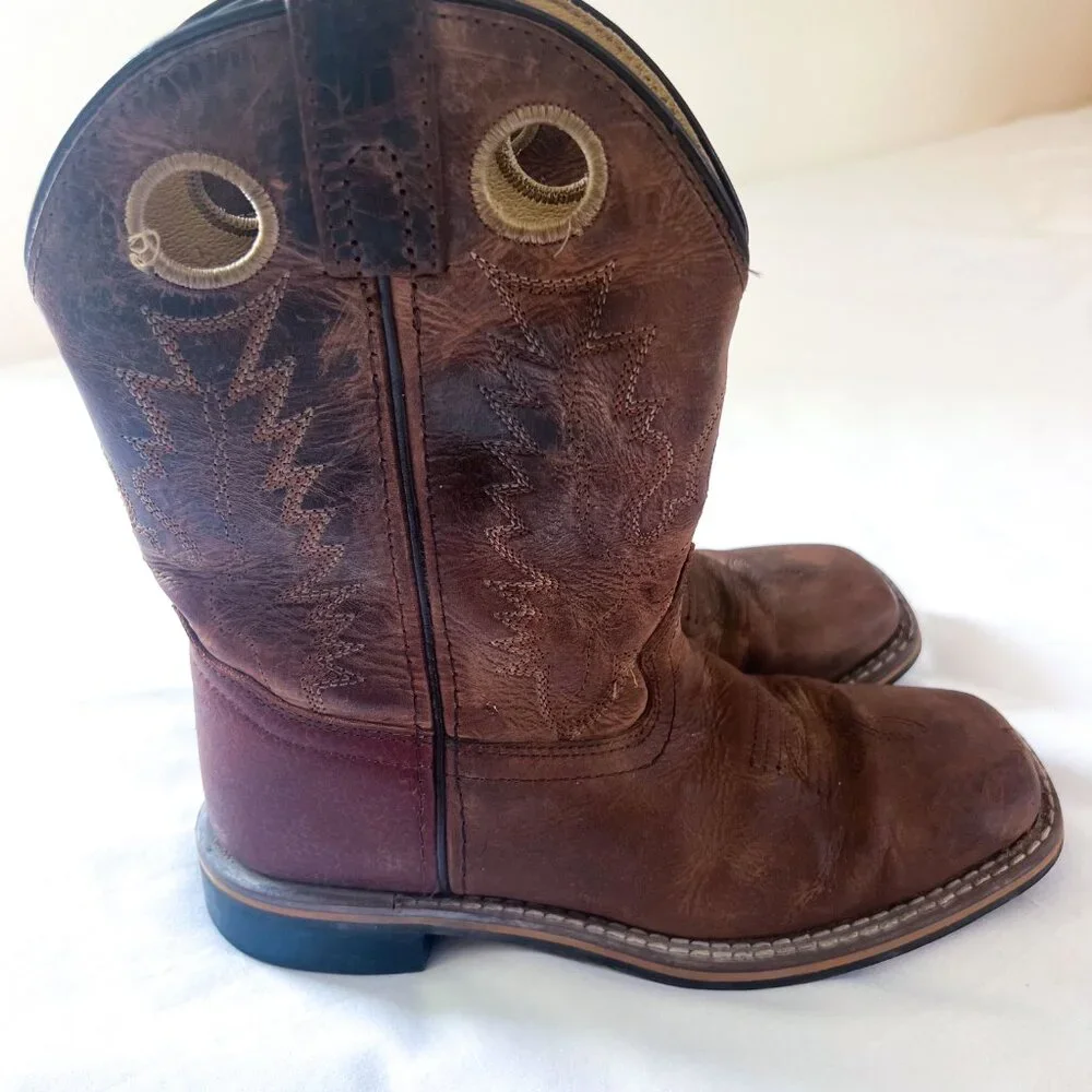 Smoky Mountains Jesse Western Leather Cowboy Boots 3
